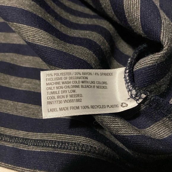 Merona Fitted Striped Dress - Picture 6 of 7